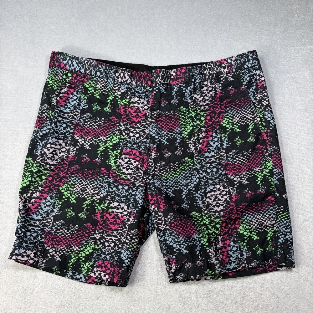 Marc Jacobs Shorts Men's Size 30 Multicolor Clownfish Scale Print Mid Rise